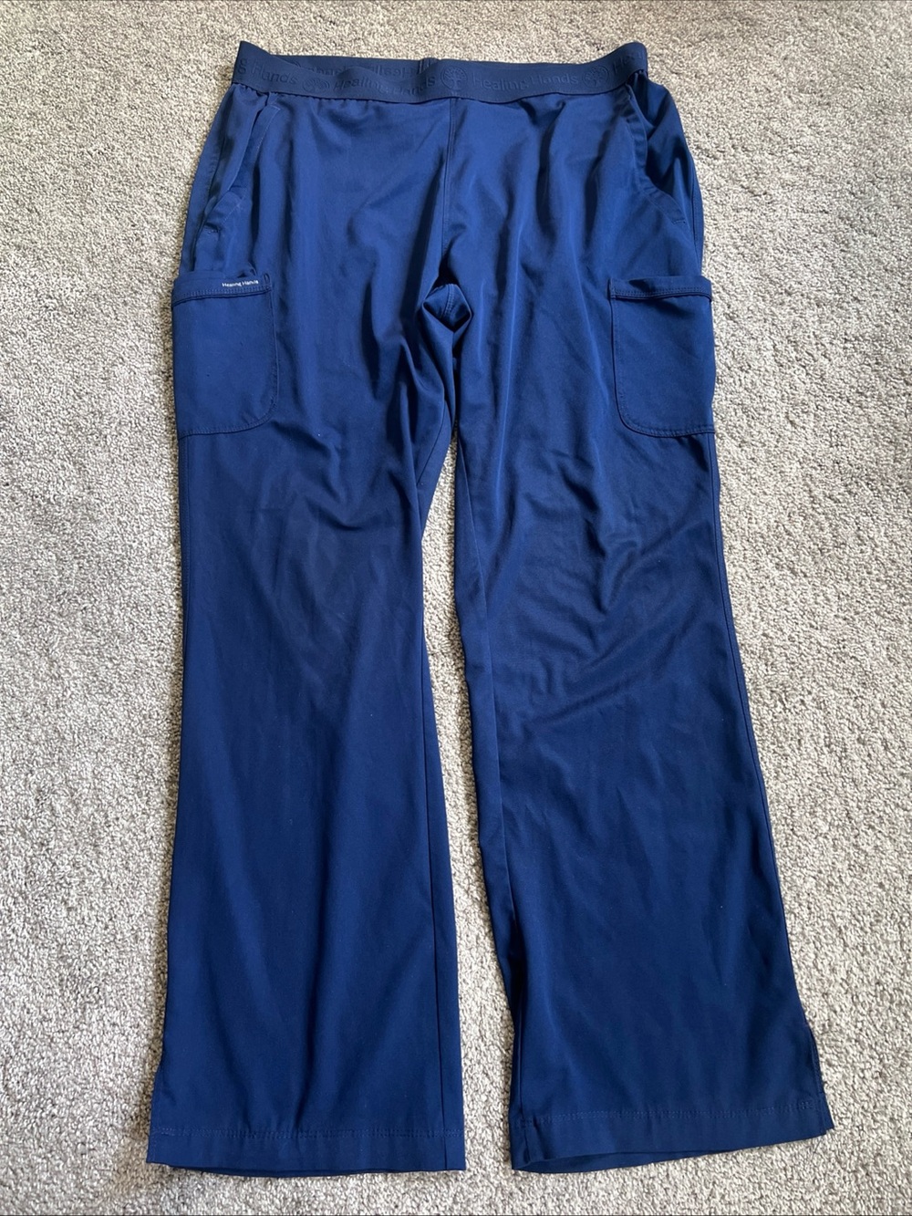 healing hands Rachel 9500 Navy Blue Boot Cut Scrub Pants